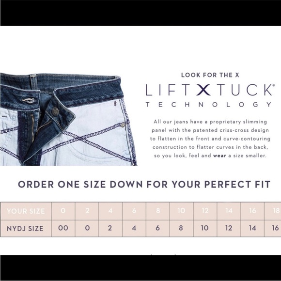 NYDJ Red Samantha Slim Jeans Size 2P - Picture 15 of 15